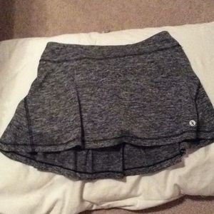 grey Athletic skort